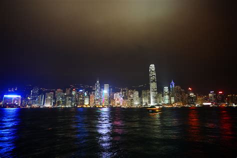 ゆんフリー写真素材集 No 13255 香港の夜景 中国 香港