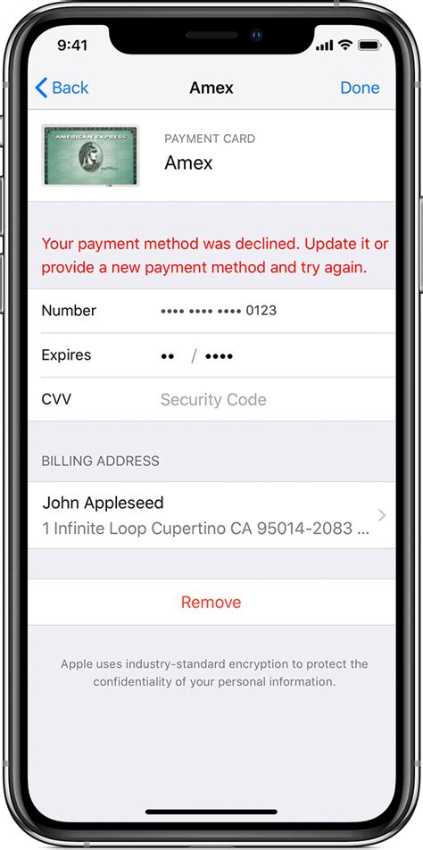 Check spelling or type a new query. If your payment method is declined in the App Store or iTunes Store - Apple Support
