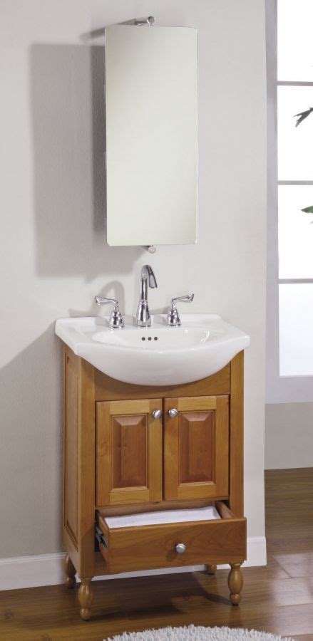 It adds unique design and interest too for a stylish bathroom. 22 Inch Narrow Depth Console Bath Vanity - Custom Options ...