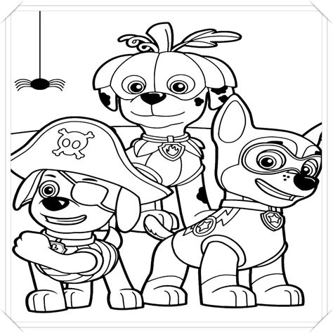 dibujos para colorear de la patrulla canina cheis dibujos para reverasite