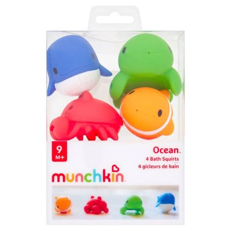 Munchkin Bath Toy Ocean Squirts Tesco Groceries