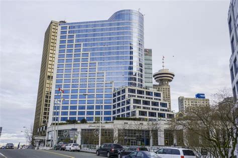 Fairmont Waterfront Hotel In Vancouver Vancouver Canada April 12