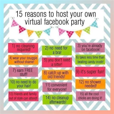134 Best Facebook Party Tips Images On Pinterest Direct Sales Party