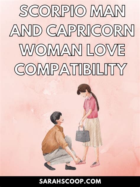Scorpio Man And Capricorn Woman Love Compatibility Sarah Scoop