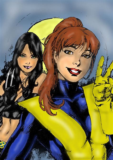 Kitty Pryde And X 23 By Labaen Marvel Women Marvel Dc Marvel Comics