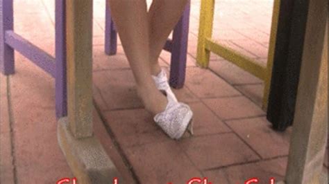 Barefoot Shoeplay In Keds Under Table Wmv Shoeplayer Long Clips Clips4sale