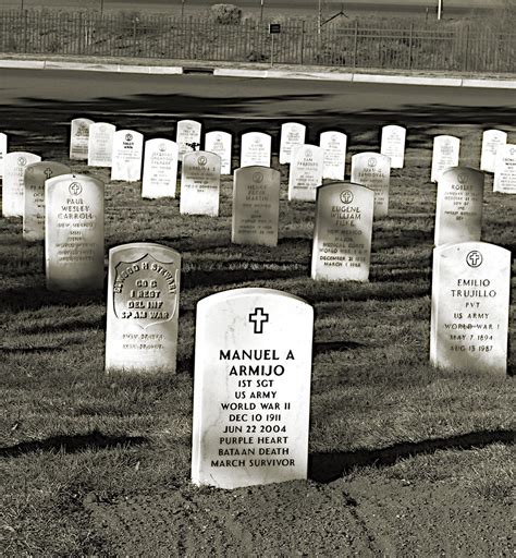 Among The Tombstones Row By Row National Cemetery Santa Flickr
