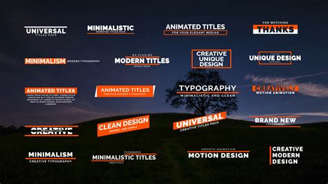 20 Creative Titles Motion Graphics Templates Motion Array