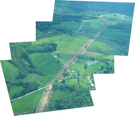 Rover Pipeline Construction In The Counties Of Belmont And Monroe Ohio