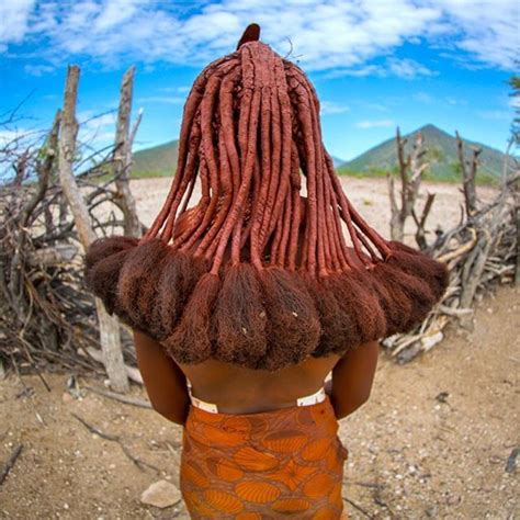 Eric Lafforgue On Instagram “himba Girl With A Nice Hairstyle In