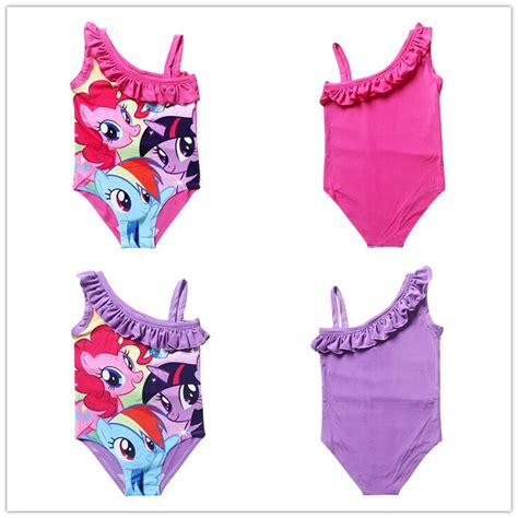 2015 New Arrival On Sales My Little Pony Hot Baby Kids Monokini Girls