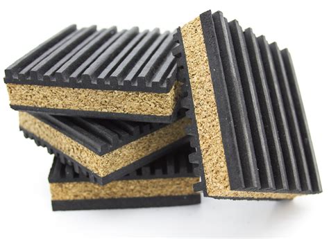 Anti Vibration Pads Rubber And Cork