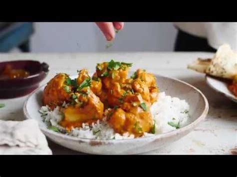 1 cup sliced cherry tomatoes. Indian coconut butter cauliflower - YouTube | Healthy ...