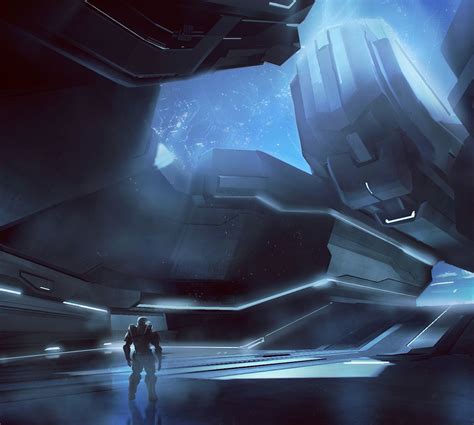 Halo 4 Concept Art By Dave Bolton Concept Art World Game Concept Art