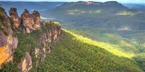 Der Blue Mountains Nationalpark In New South Wales
