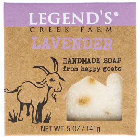 Lavender Goat Milk Soap Legends Creek Farm