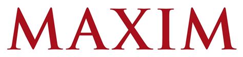 Maxim Logo Periodicals