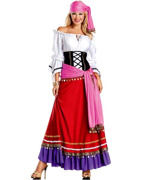 Tempting Gypsy Adult Gypsy Halloween Costume