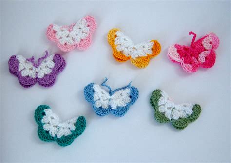 Shoregirls Creations Crocheted Butterflies