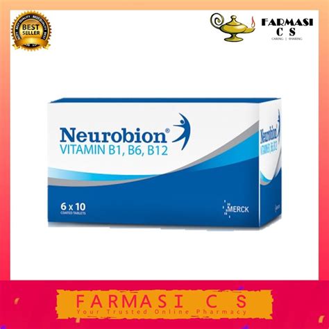 neurobion vitamin b1 b6 b12 strengthen nerves 60s exp 02 2021 shopee malaysia