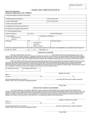 Ct auto insurance starting at $2 per day! 2012 Form CT SL-8 Fill Online, Printable, Fillable, Blank - pdfFiller