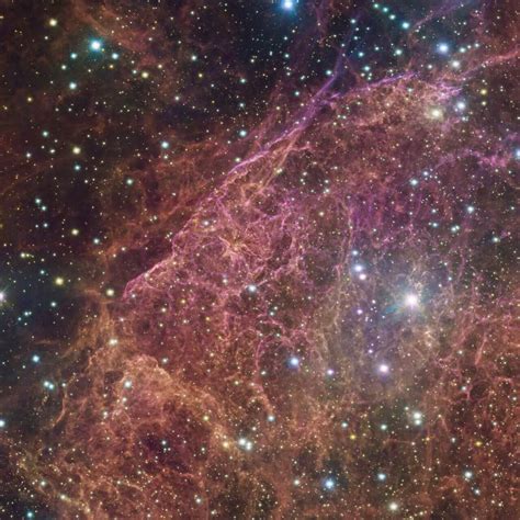 Exploring The Intricate Filaments Of The Vela Supernova Remnant 800