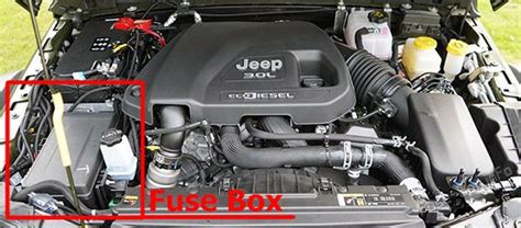 Fuse Box Diagram Jeep Wrangler Jl 2017 2024