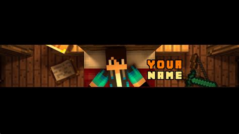 Minecraft Youtube Banner Kapak Fotoğrafı Psd Indir 6 Tasarim Indir