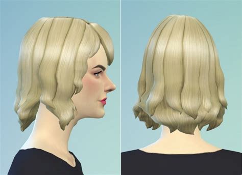 Girl Medium Wavy Hair C2f V2 At Rusty Nail Sims 4 Updates