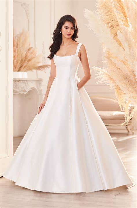 Mikado Ball Gown Wedding Dress Style 4952 Paloma Blanca