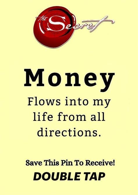 The Secret Money Flows My Life Manifesting Money Manifestingmoney