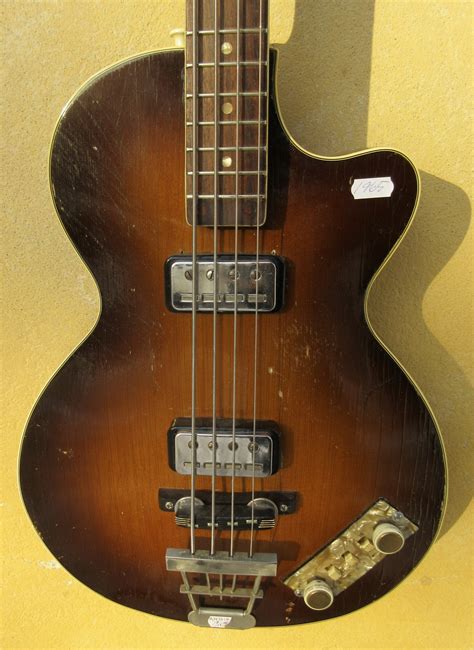 Hofner Club Bass 1965 Sunburst Bass For Sale Halkans Rockhouse