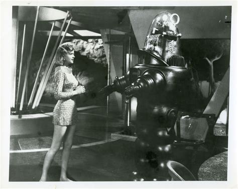 anne francis in forbidden planet directed by fred m wilcox 1956 forbidden planet robby the