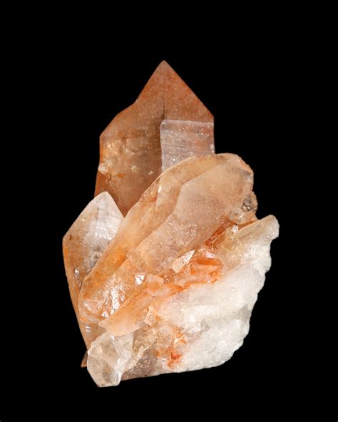 Hematoid Orange Quartz Crystal Mineral Celestial Earth Minerals