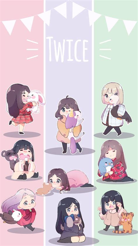 Twice Anime Wallpapers Wallpaper Cave