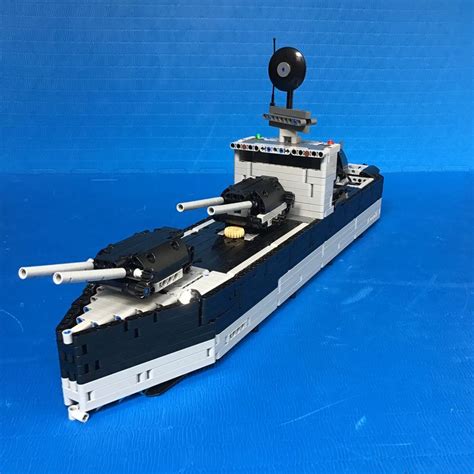 Lego Moc Rc Warship By Pronco27 Rebrickable Build With Lego