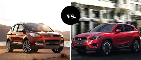 2017 Ford Escape Vs 2016 Mazda Cx 5 Sherwood Park