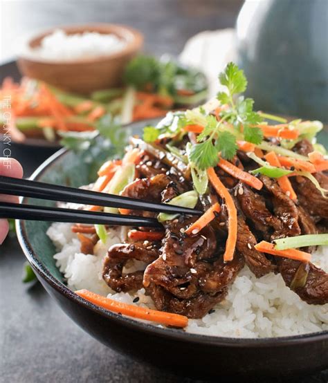 30 Minute Spicy Ginger Szechuan Beef The Chunky Chef