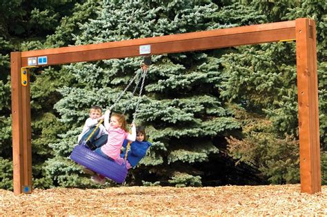 Commercial Tire Swing Swingset C62 Playground King
