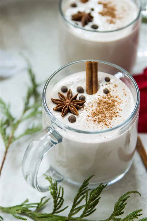 The Best Homemade Easy Nut Free Vegan Eggnog Recipe Pure And Simple