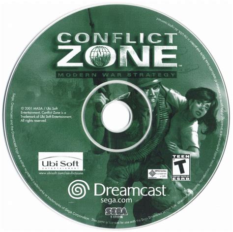 Conflict Zone 2001 Dreamcast Box Cover Art Mobygames