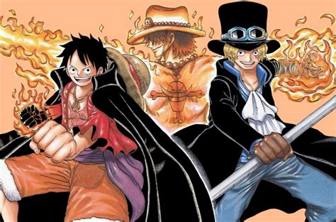 One Piece Hd Monkey D Luffy Portgas D Ace Sabo One Piece Hd