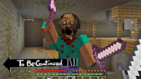 Dont Touch Granny In Minecraft To Be Continued By Scooby Craft Part