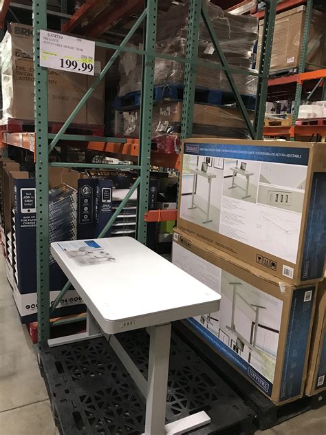 Fors and againsts, rating, comparison table. The Tresanti electric standing desk is at Costco again for ...