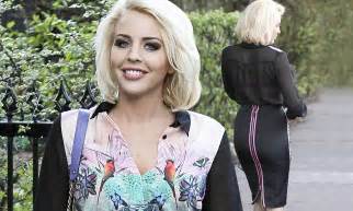 Towies Lydia Bright Wears Fitted Dress As She Prepares To Film Series 5 As A Single Girl