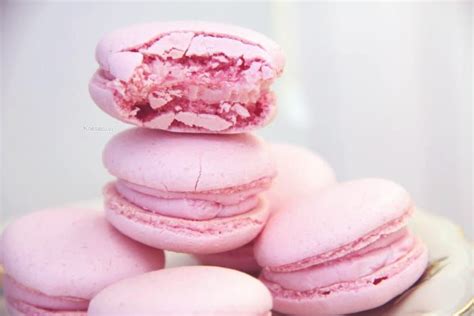 Pink Macaron Pastel Aesthetic Dessert Aesthetic Pink Macarons