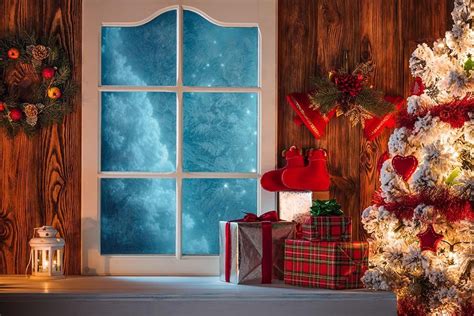 Indoor Christmas Christmas Scene Christmas Door Blue Christmas