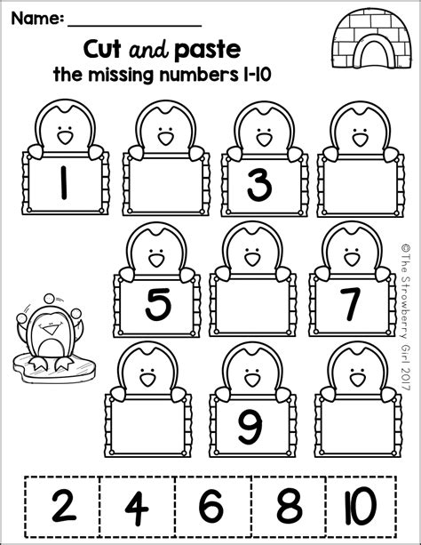 Printable Learning Worksheets For Kindergarten