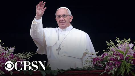 Pope Francis Celebrates Easter Sunday Mass Watch Live Youtube