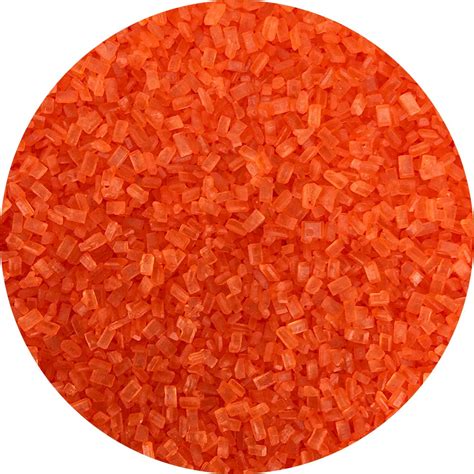 Outrageous Orange Sugar Crystal High Quality Great Tasting Baking